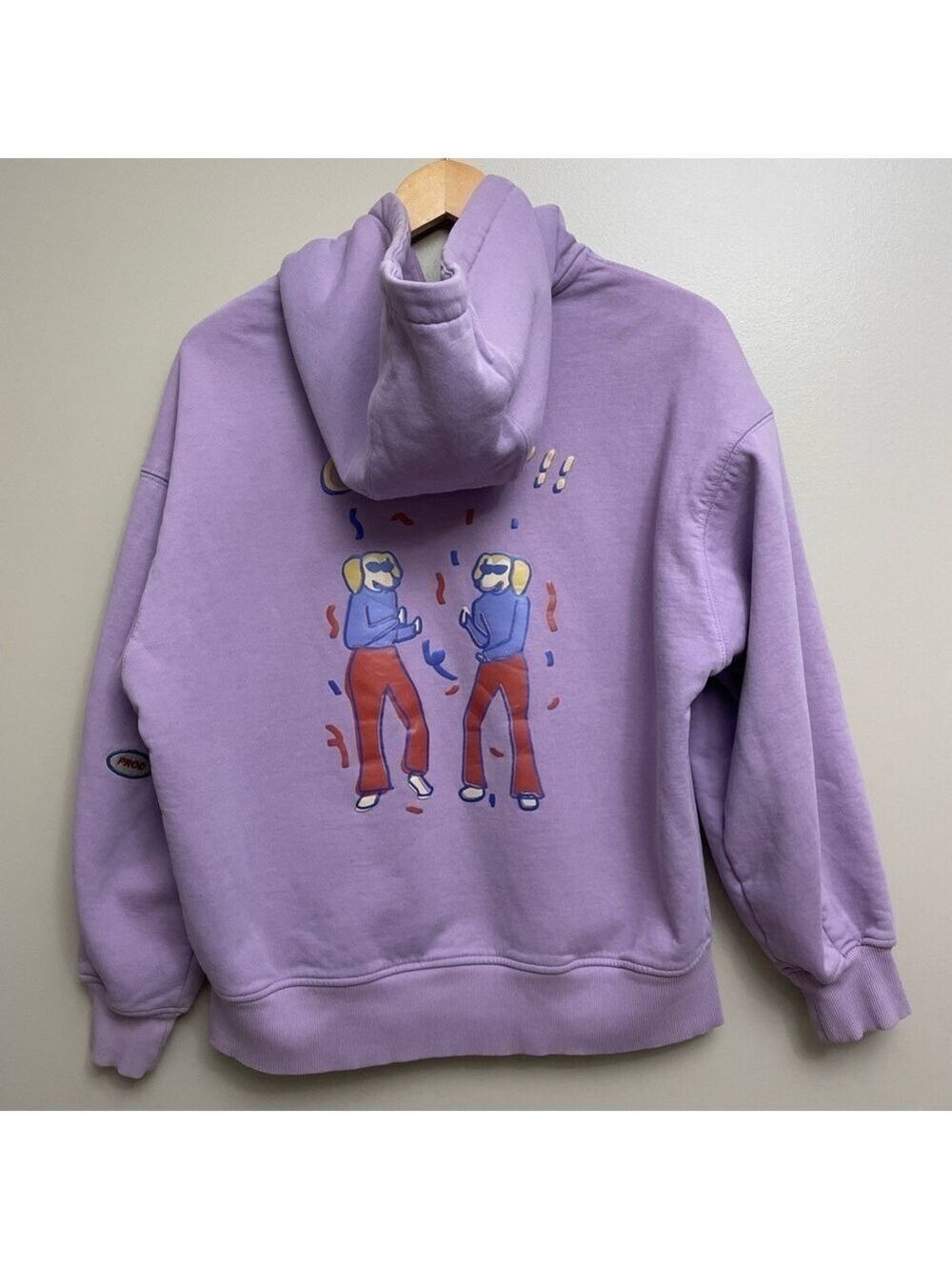 Prod Cheer Up Sweater Purple Medium Fleece Lined